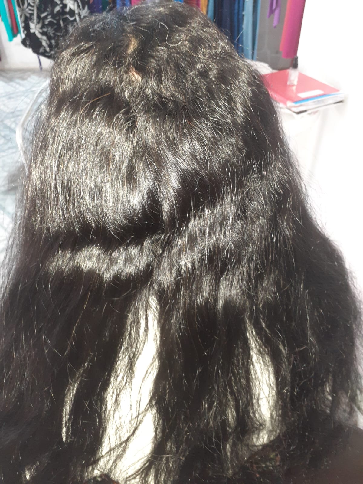 Cabelo antes